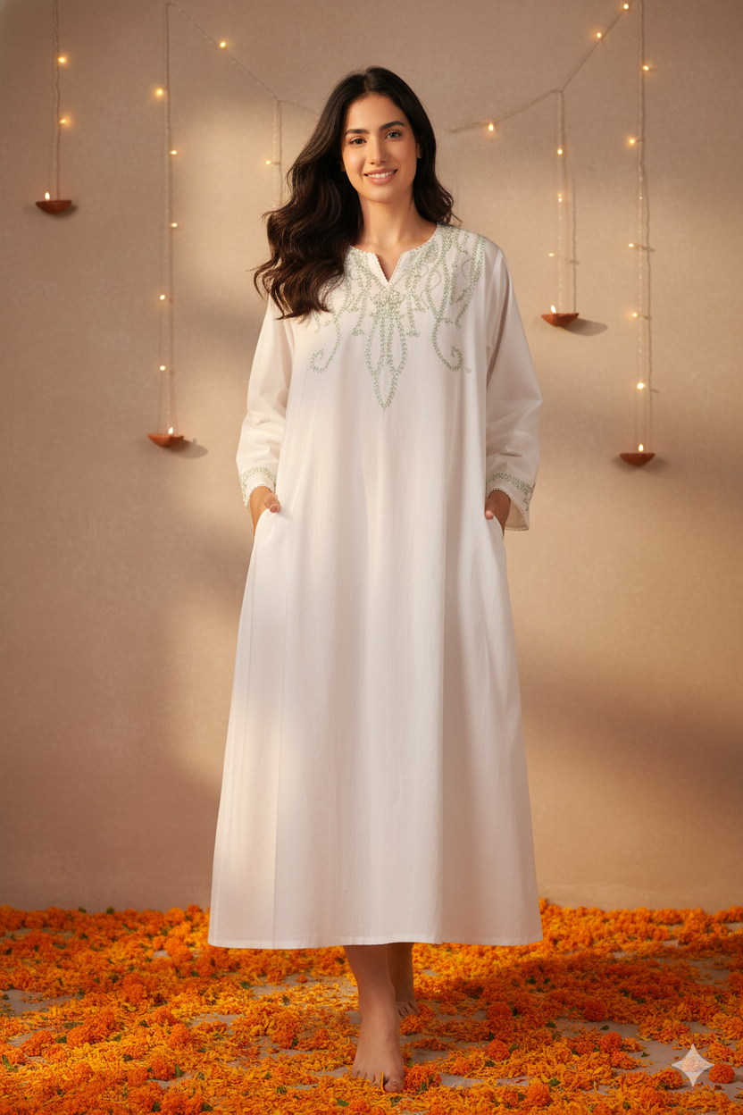 Johri, Cotton Kaftan
