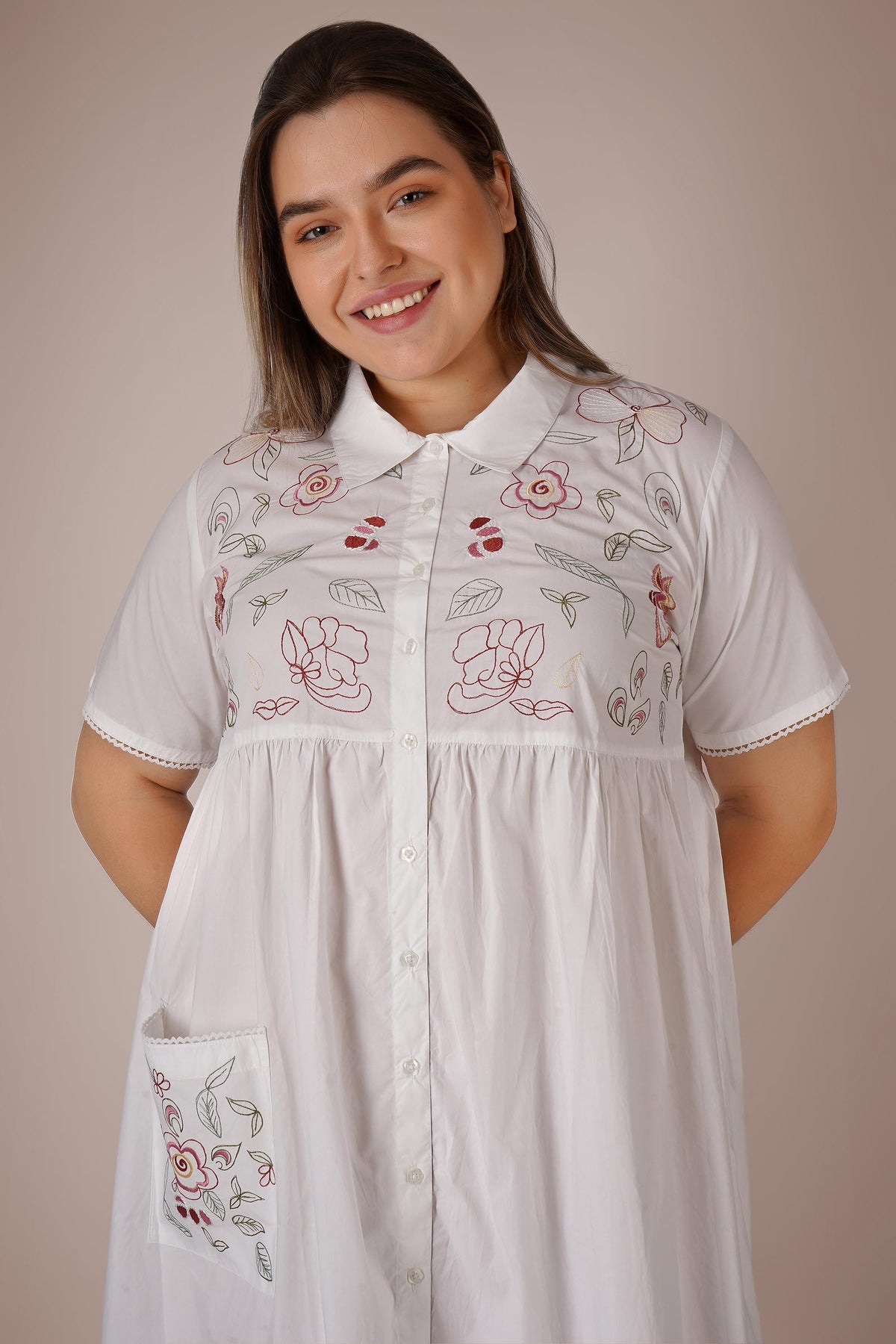 Bailey, Front Open Dress