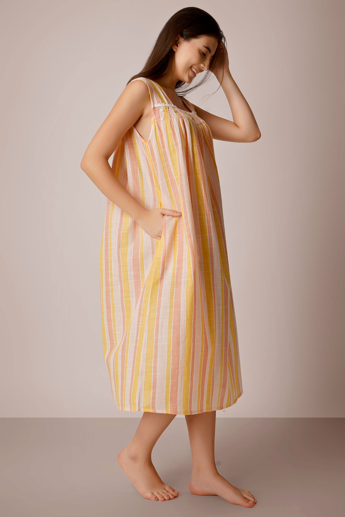 Vera, Smocked Dress