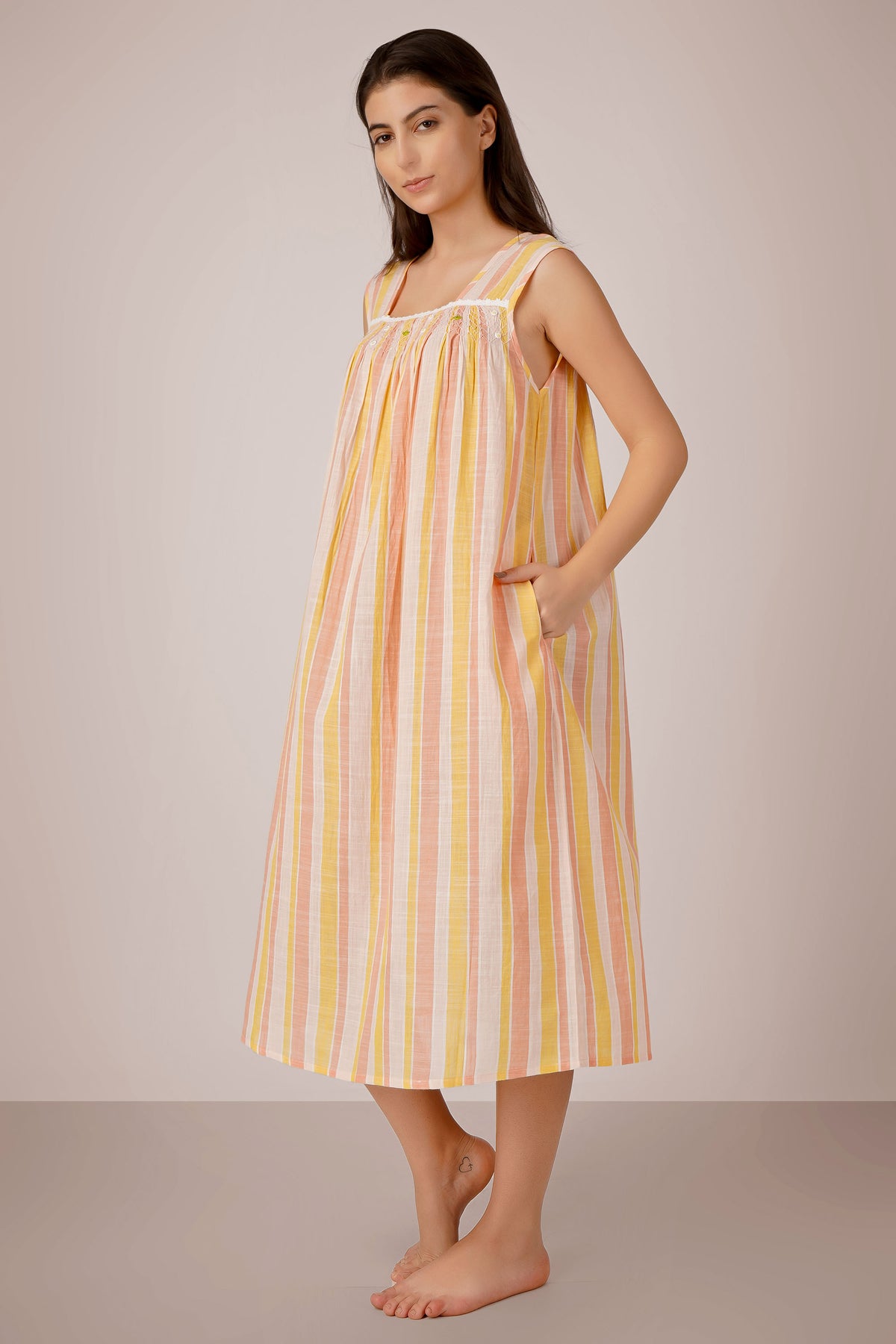 Vera, Smocked Dress