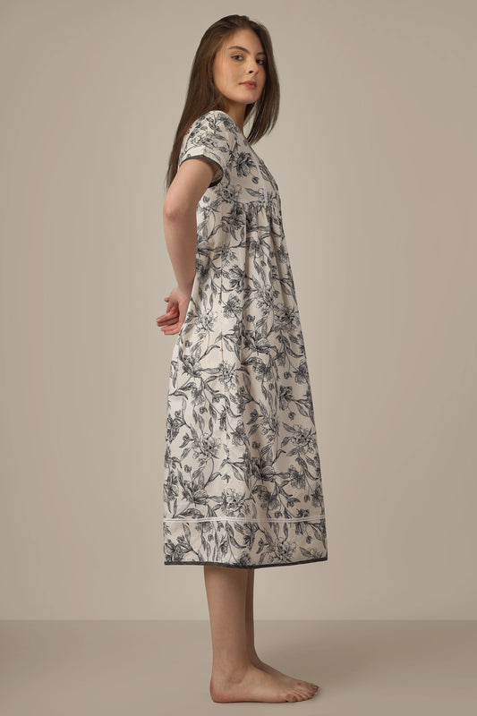 Eliza, Front Open Dress