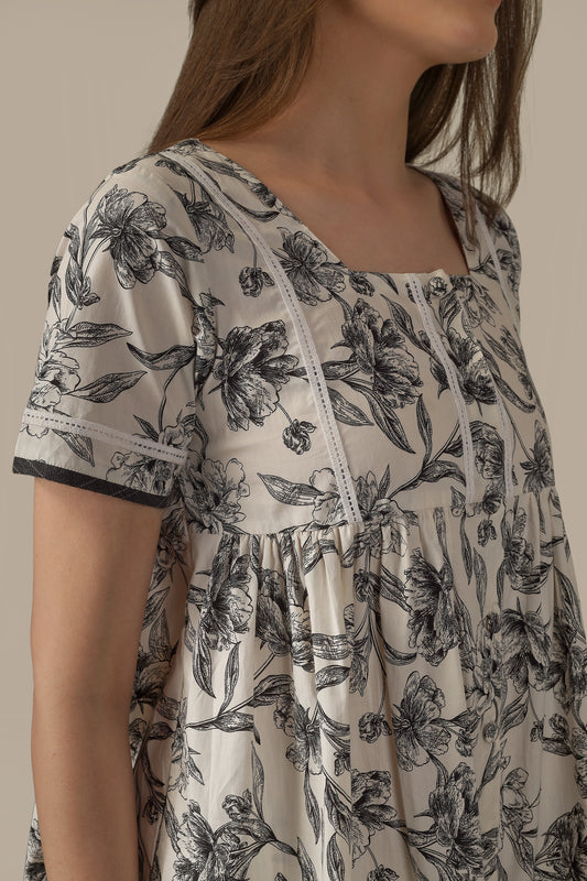 Eliza, Front Open Dress