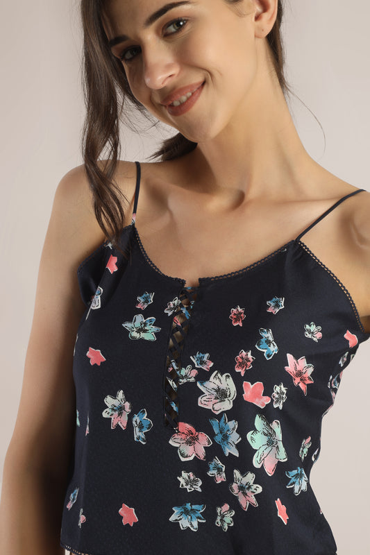 Zoe, Crop Top & Shorts