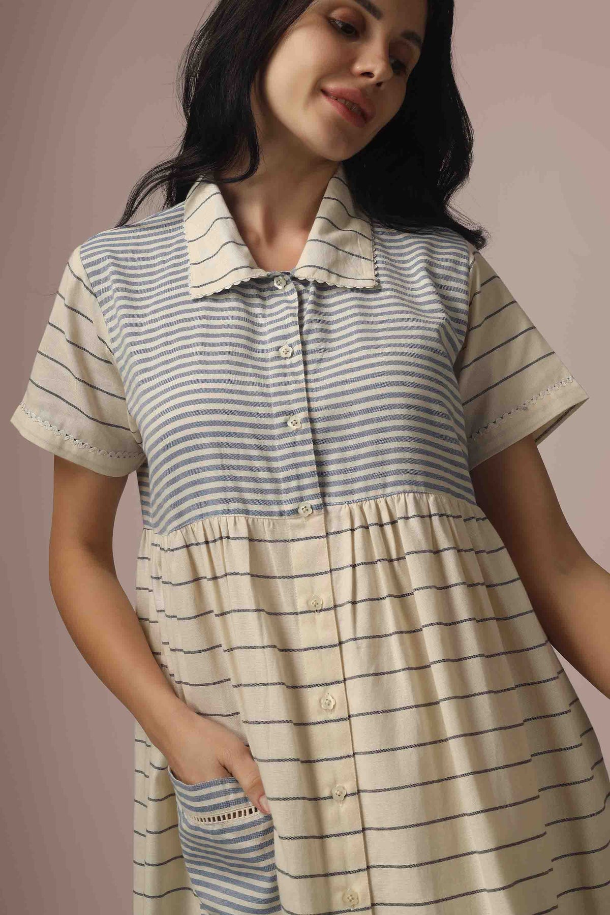 Bailey, Front Open Dress