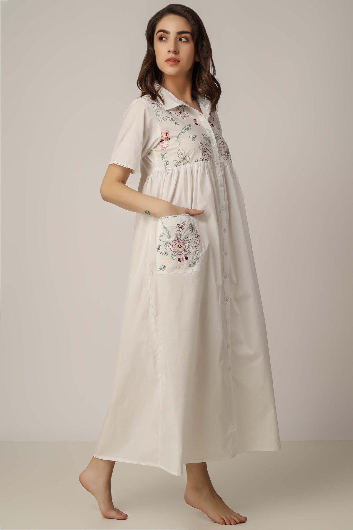 Bailey, Front Open Dress