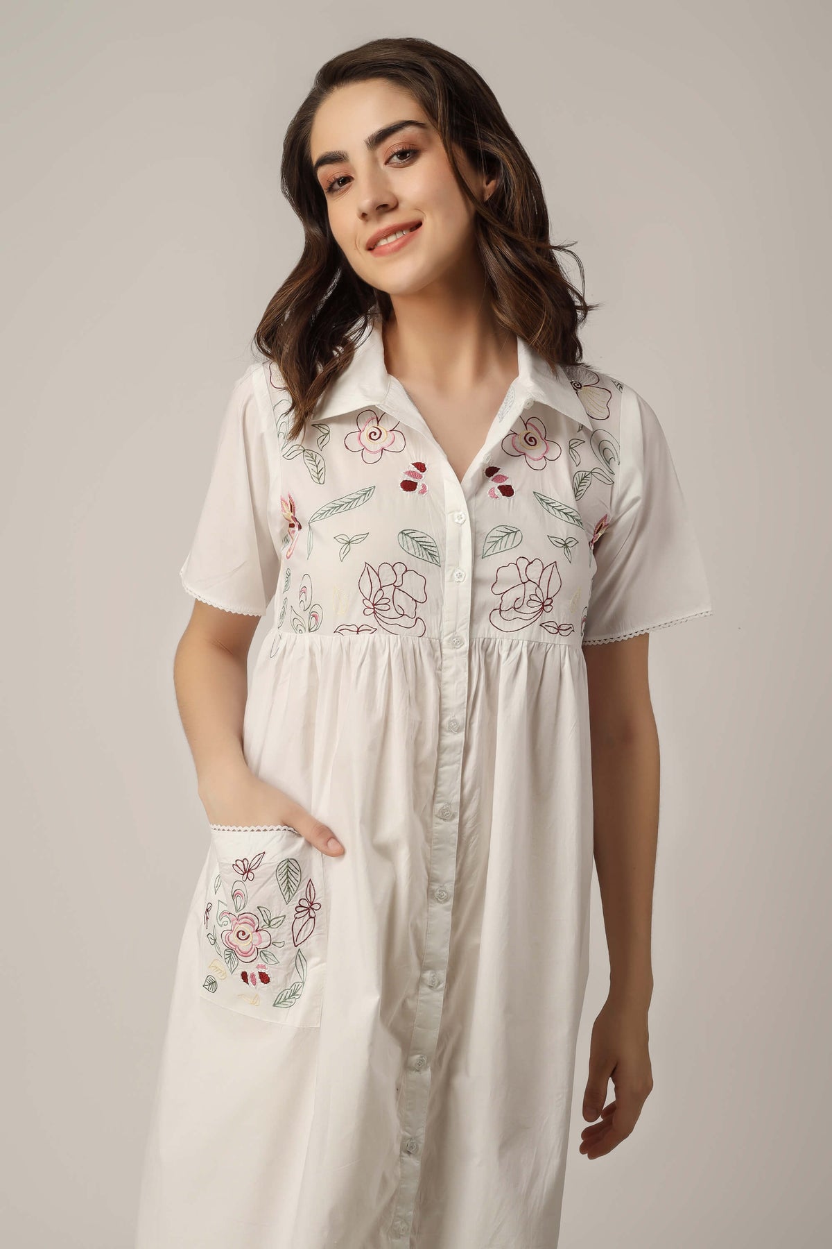Bailey, Front Open Dress