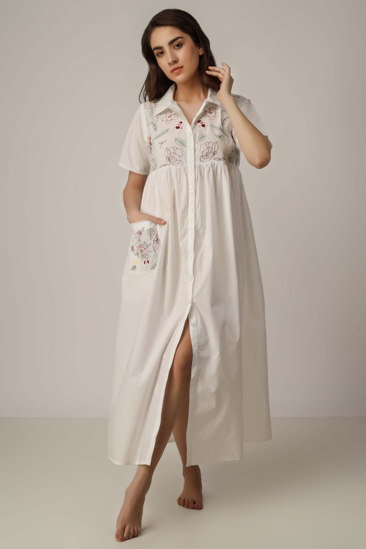 Bailey, Front Open Dress