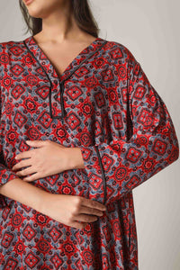 Ajrak, Kaftan