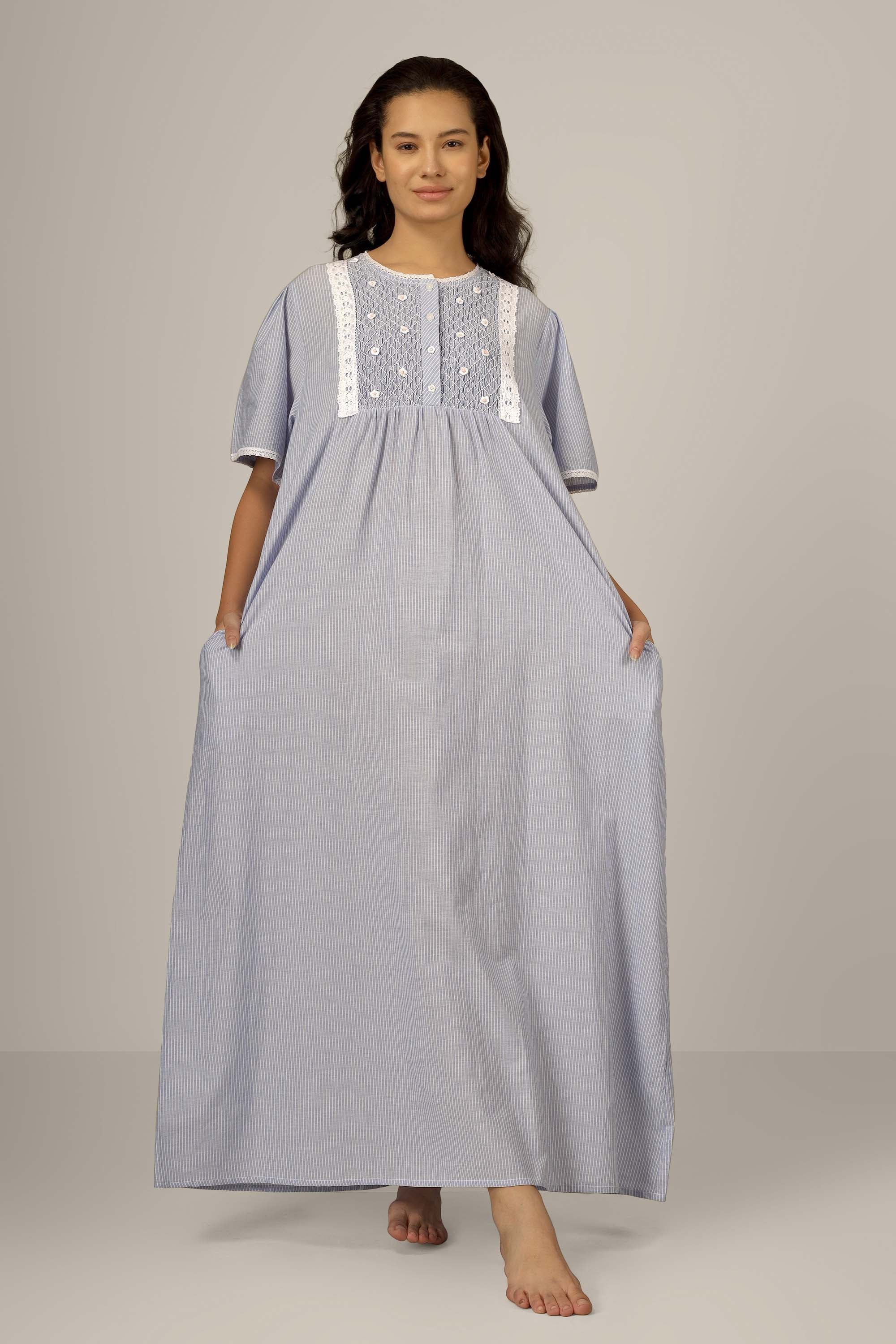 01. Tranquility Smocked Dress