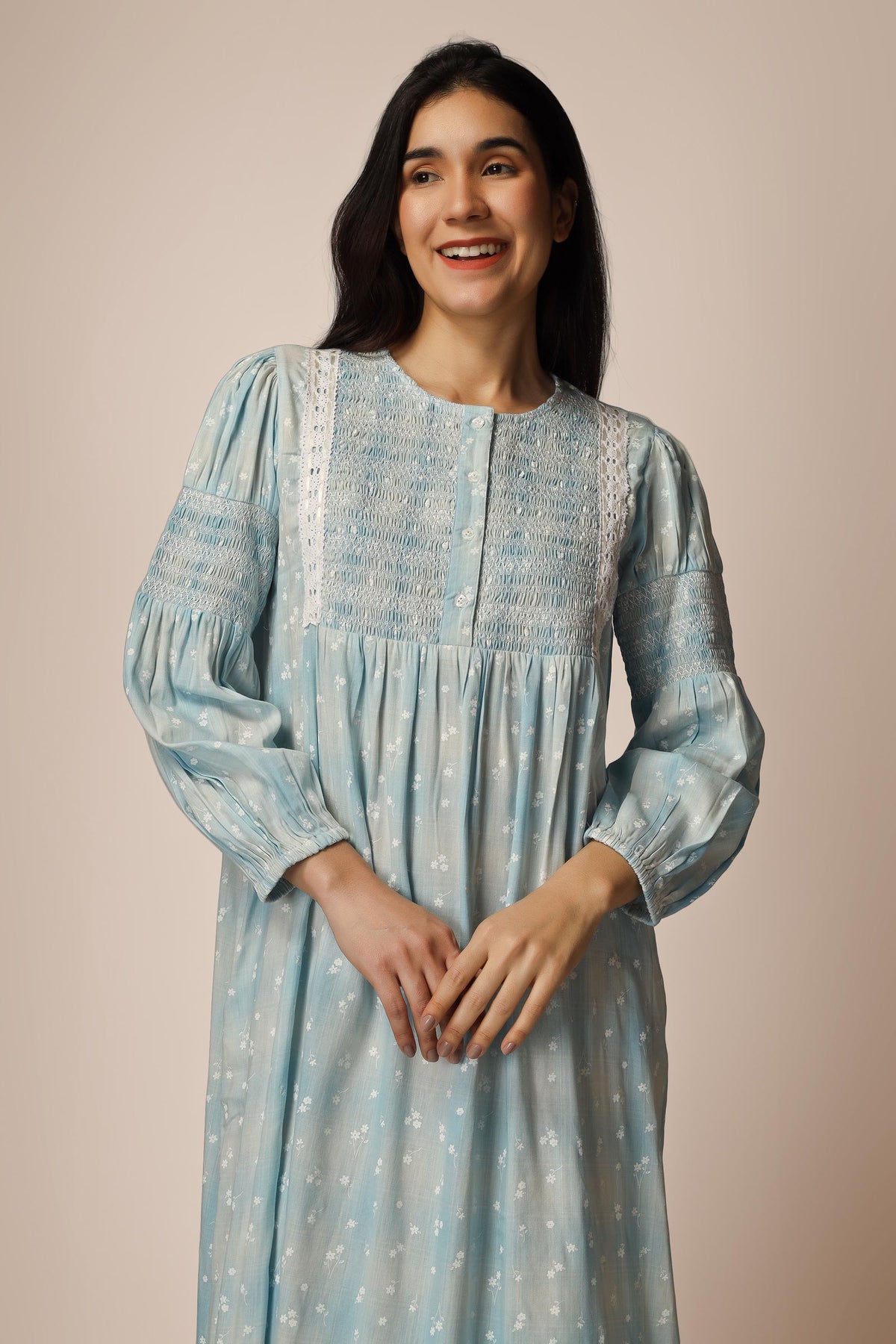 Magnolia M, Smocking Dress