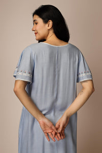 Ami, Embroidered Dress