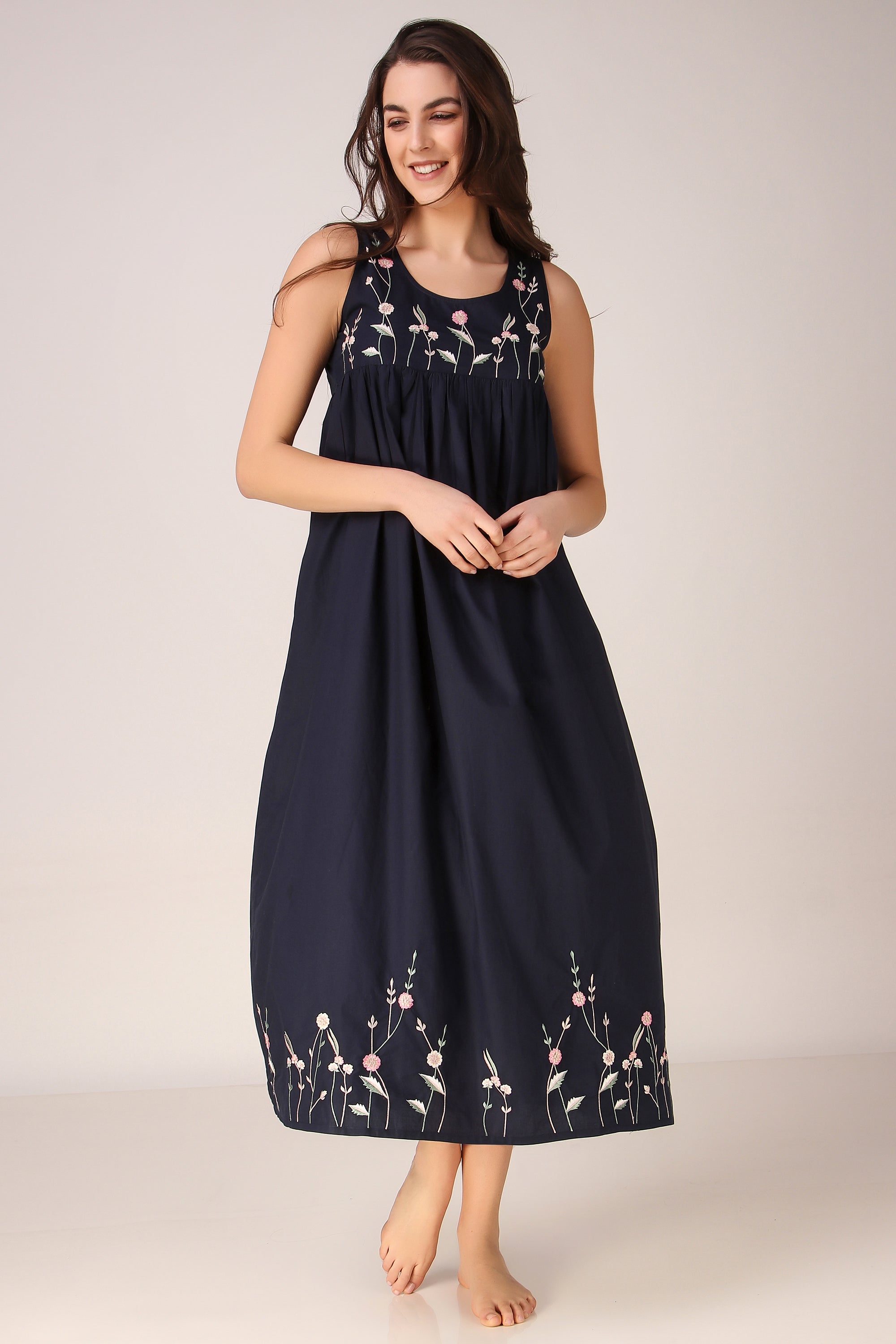 Luxury Cotton Nightdress for Women