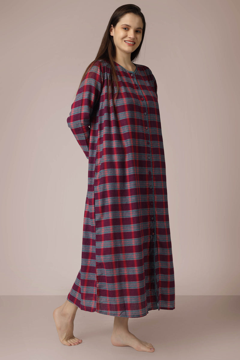 Blanket, Full Sleeve Nightdress – After Dark