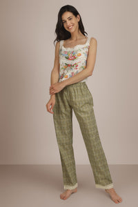 Holly, Crop-Top Pyjama Suit
