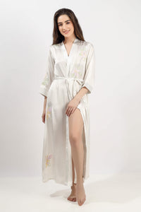 Elegant embroidered gown for women, perfect for special occasions.