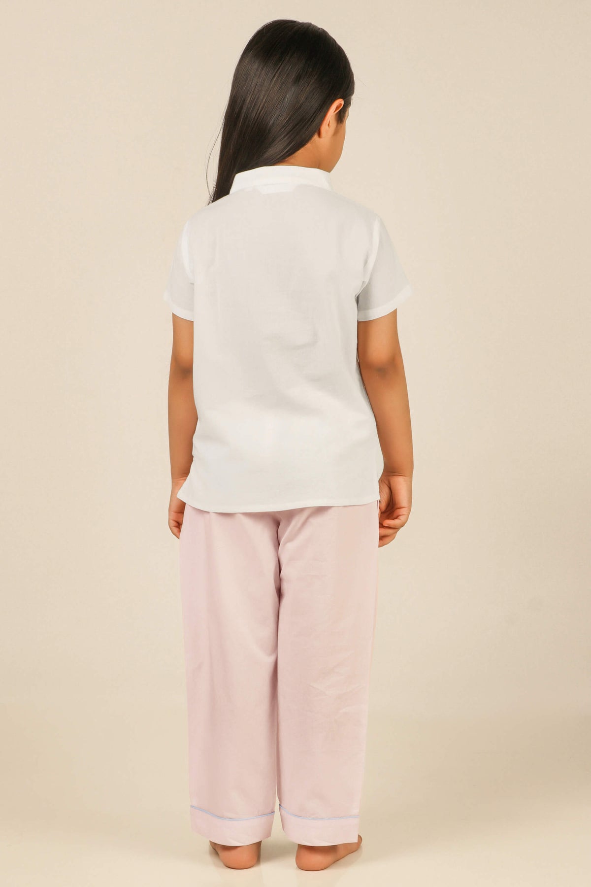 Back view of Princess Cindy Pyjama Suit for girls.