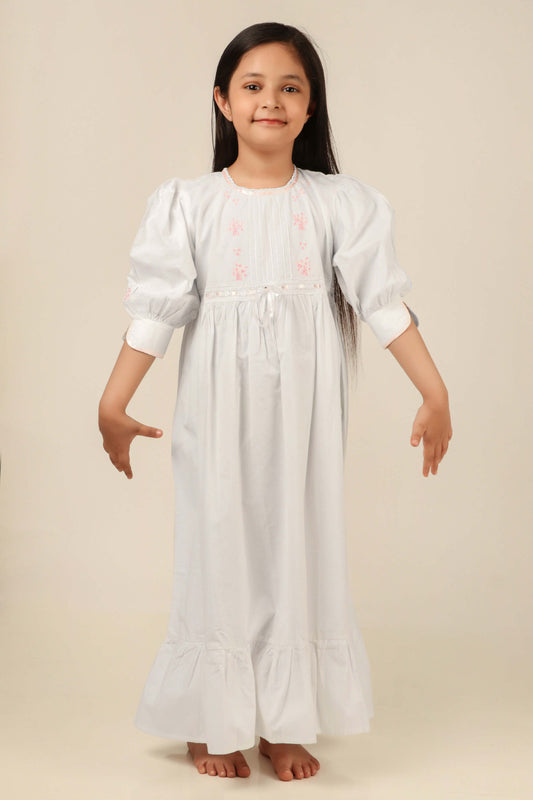 Princess Sophia nightdress for girls with elegant design and floral details.