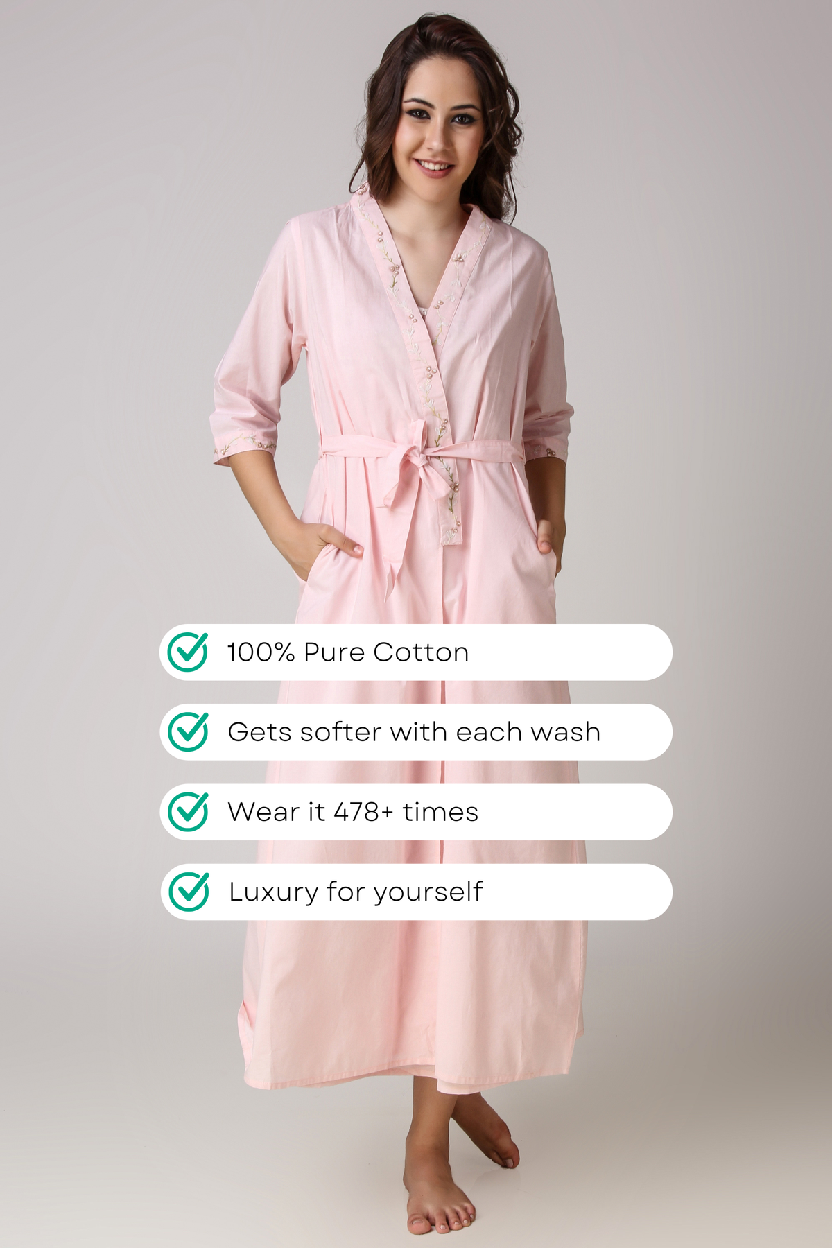 Rosebud, Embroidered Dress & Gown
