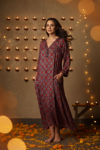 Ajrak, Kaftan