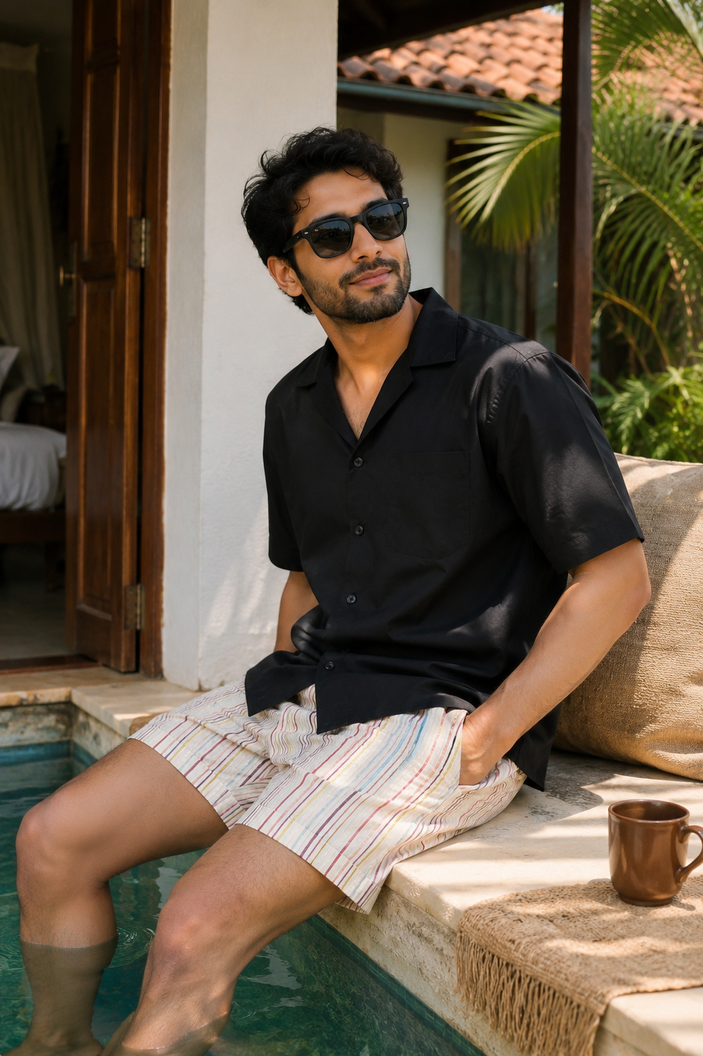 Opal, Men's Shorts Set
