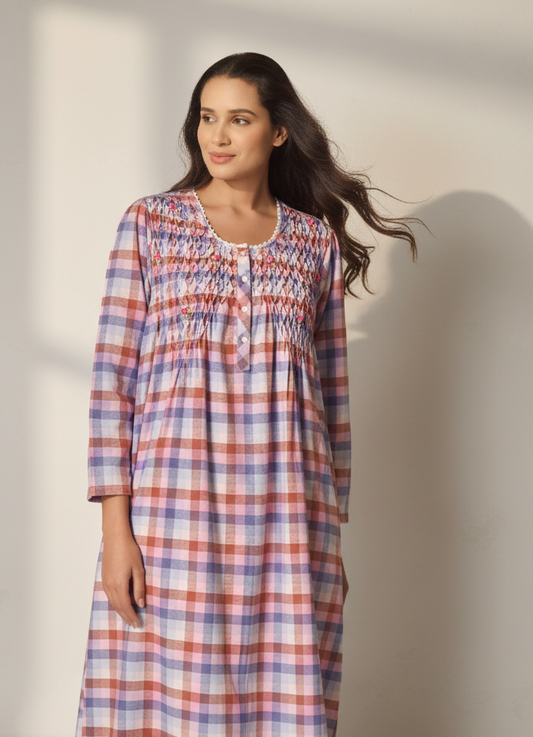 Agatha FS, Dress with Smocking