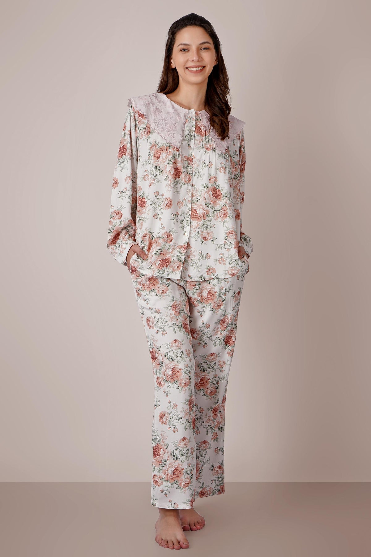 Elizabeth, Print Pyjama Suit