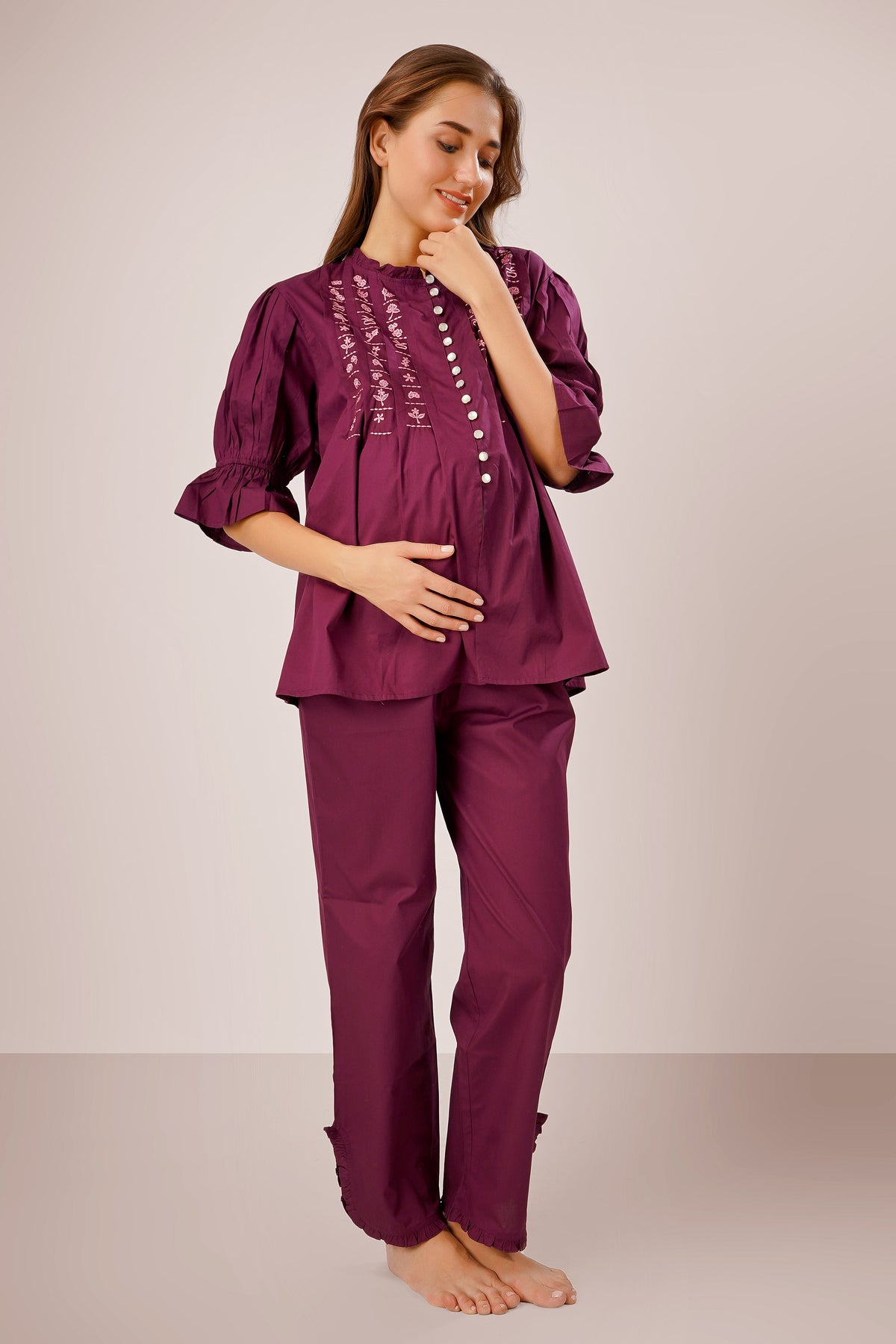 Trudy, Maternity Nightsuit