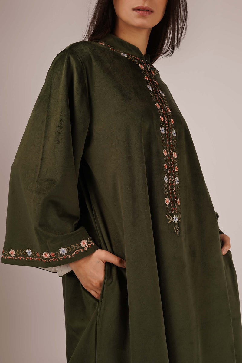 Cheryl, Velvet Kaftan