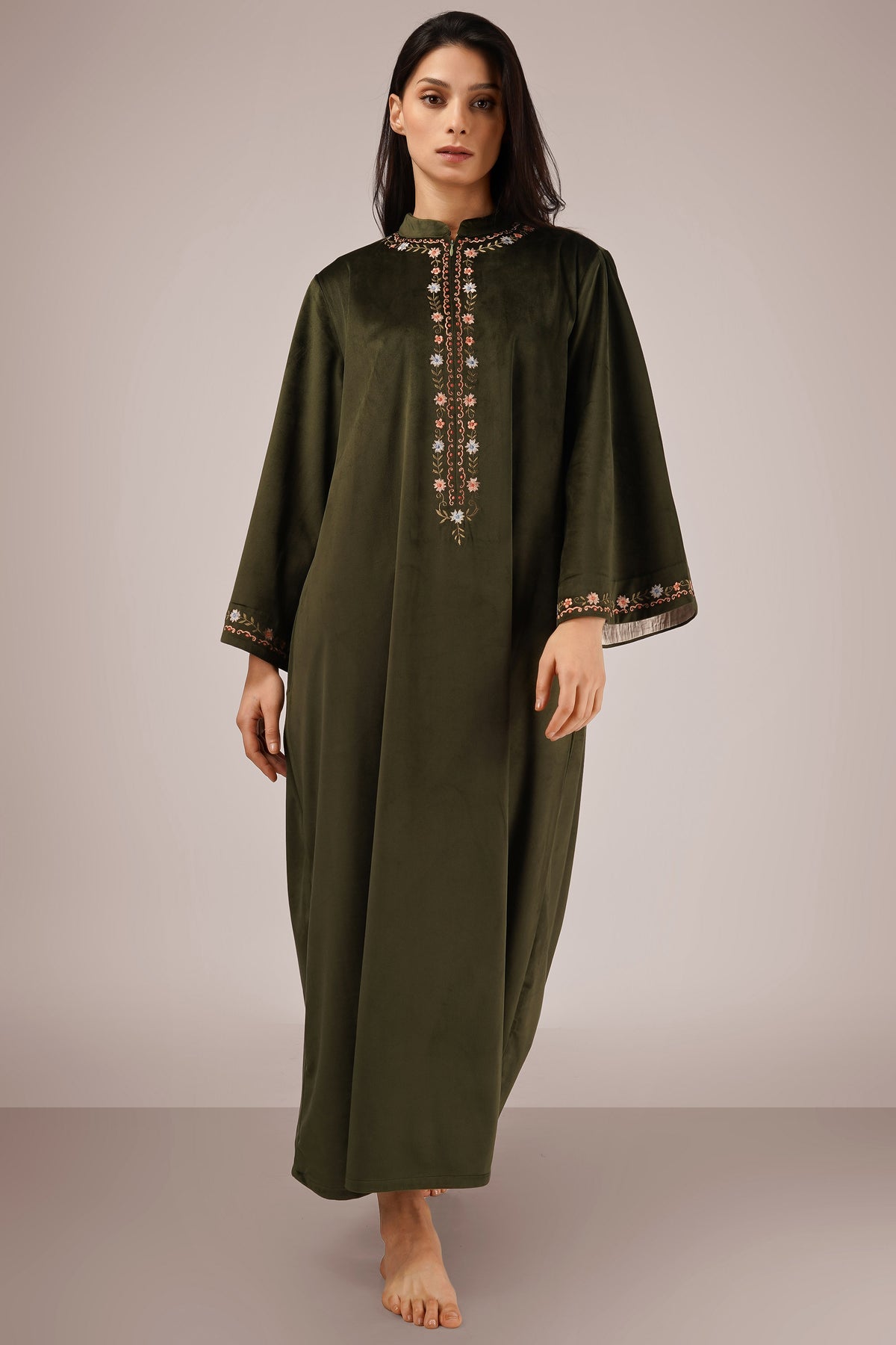 Cheryl, Velvet Kaftan