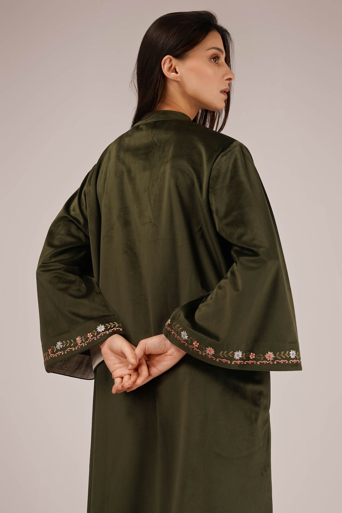 Cheryl, Velvet Kaftan