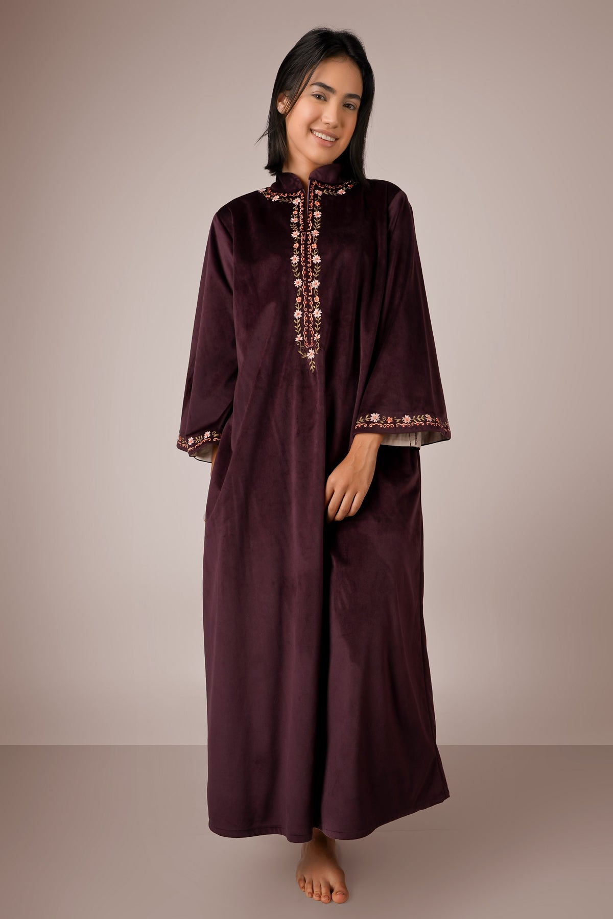 Cheryl, Velvet Kaftan