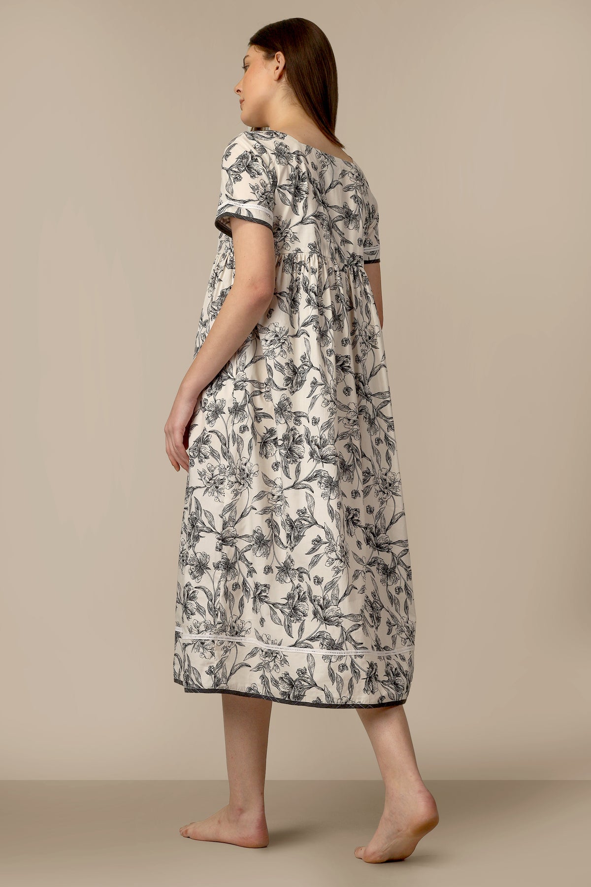 Eliza, Front Open Dress