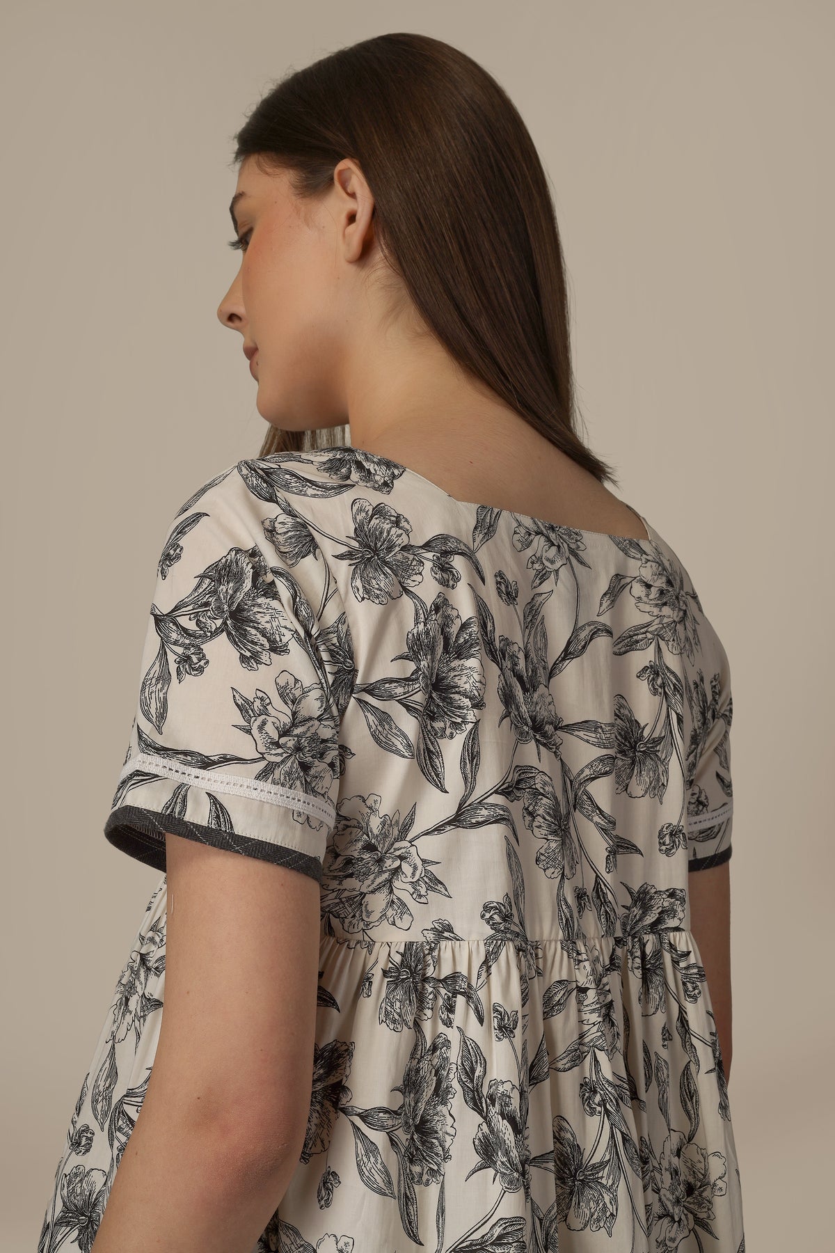 Eliza, Front Open Dress