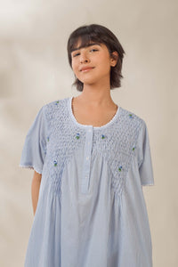 Agatha, Dress with Smocking