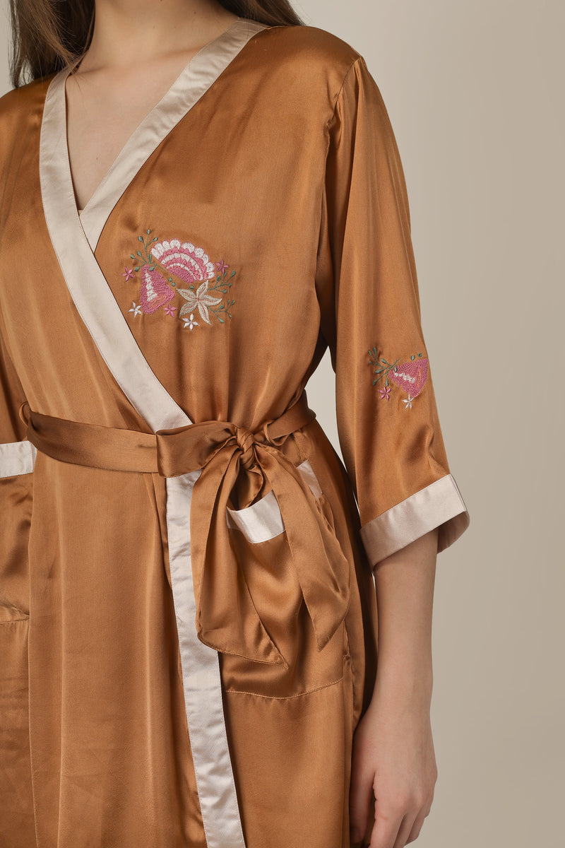 Hanalei, Embroidered Gown