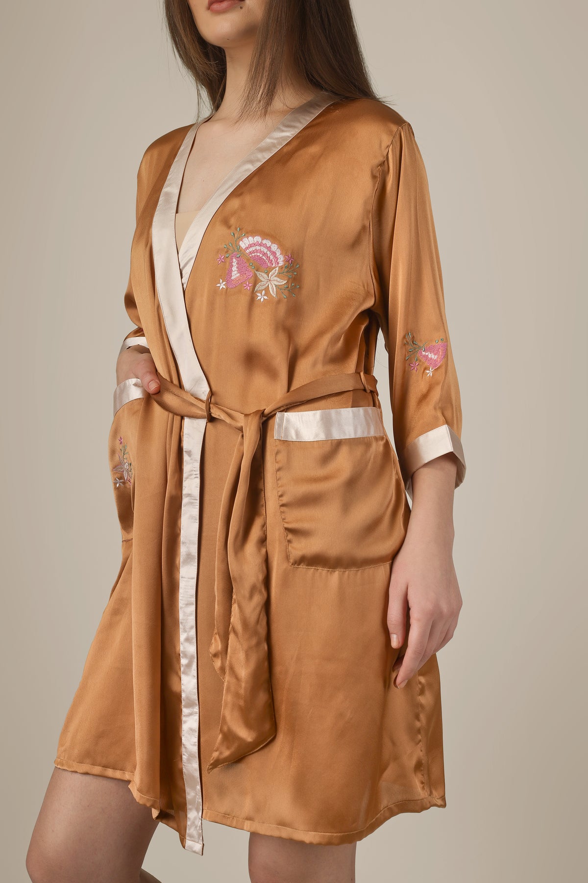 Hanalei, Embroidered Gown