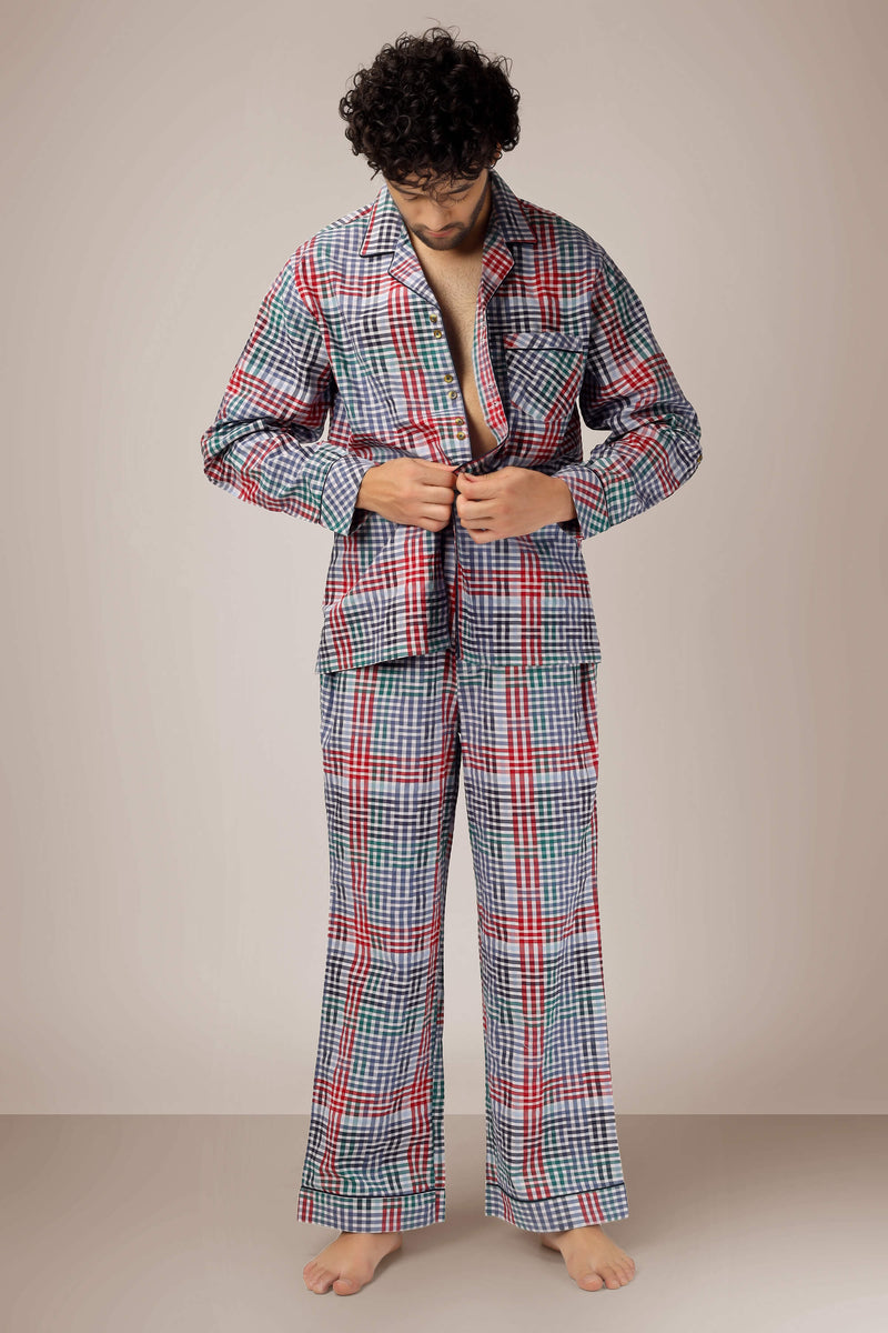Aldo Roll-Up, Men's Pyjama Suit
