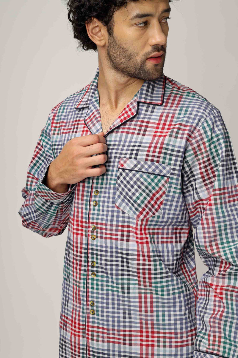 Aldo Roll-Up, Men's Pyjama Suit