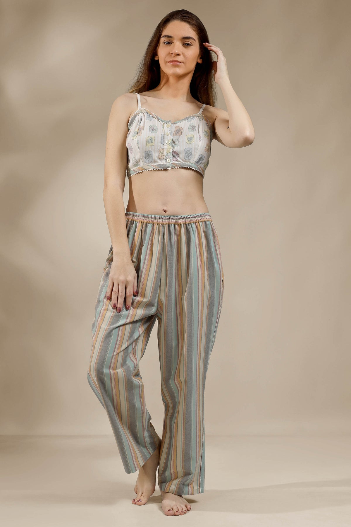 Meg, 3 piece Pyjama Suit