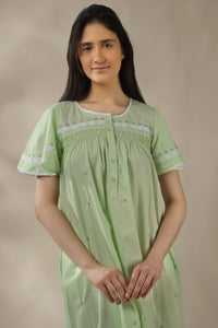 Ami, Embroidered Dress