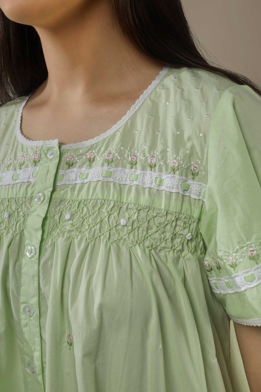 Ami, Embroidered Dress
