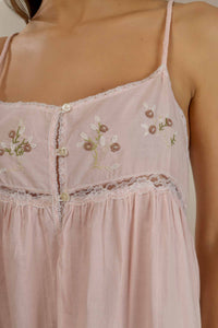 Rosebud, Embroidered Dress & Gown