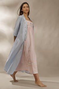 Rosebud, Embroidered Dress & Gown