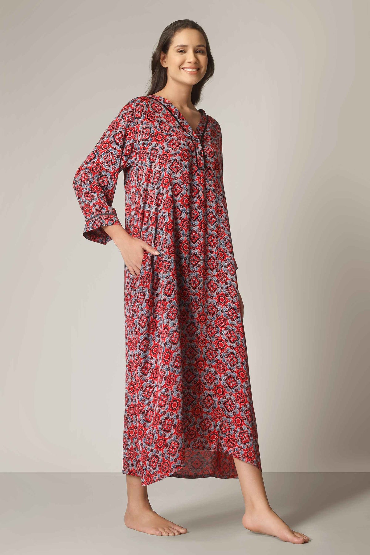 Ajrak, Kaftan
