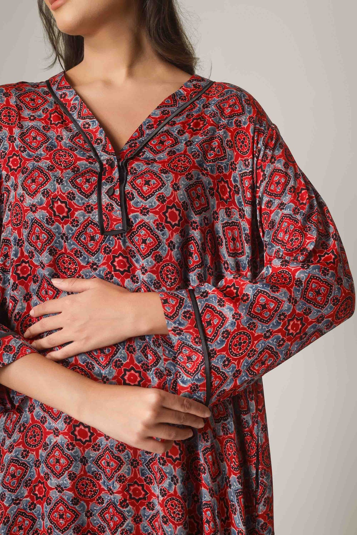 Ajrak, Kaftan