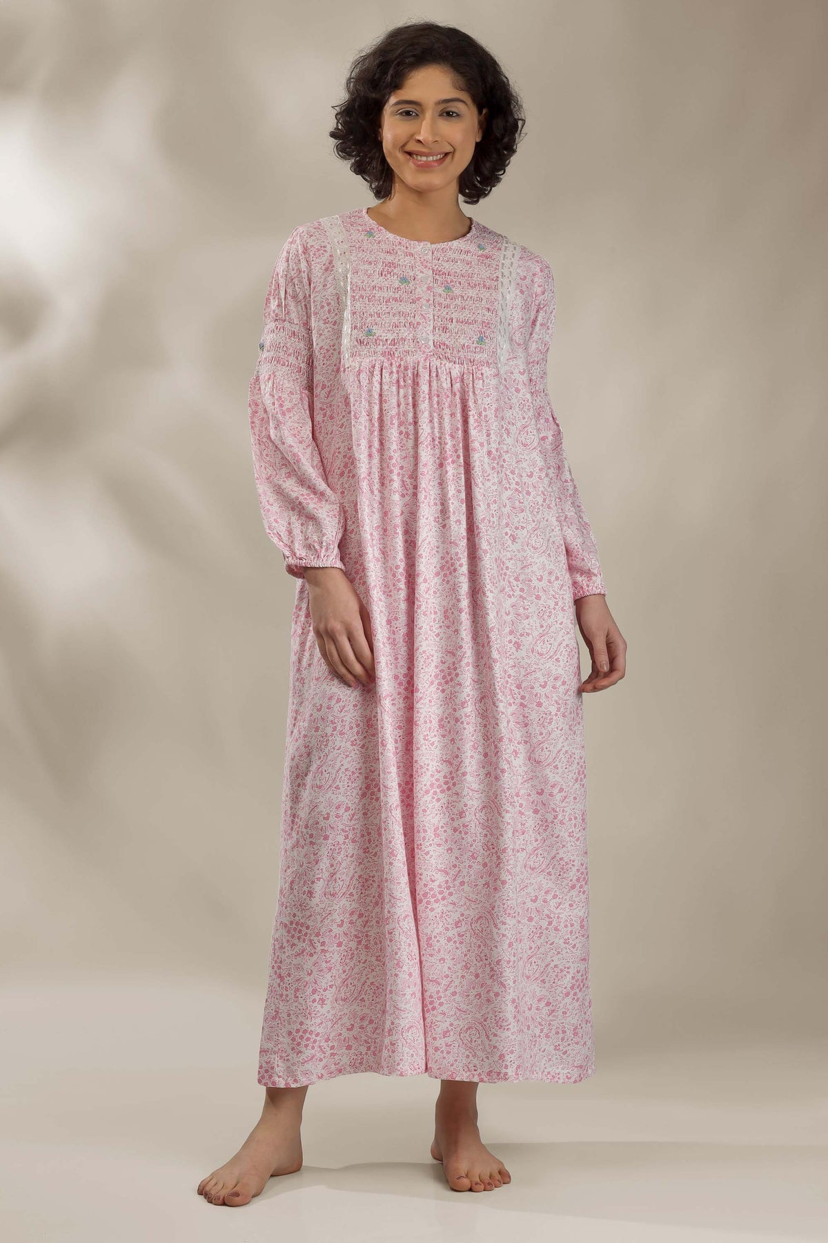 Magnolia M, Smocking Dress