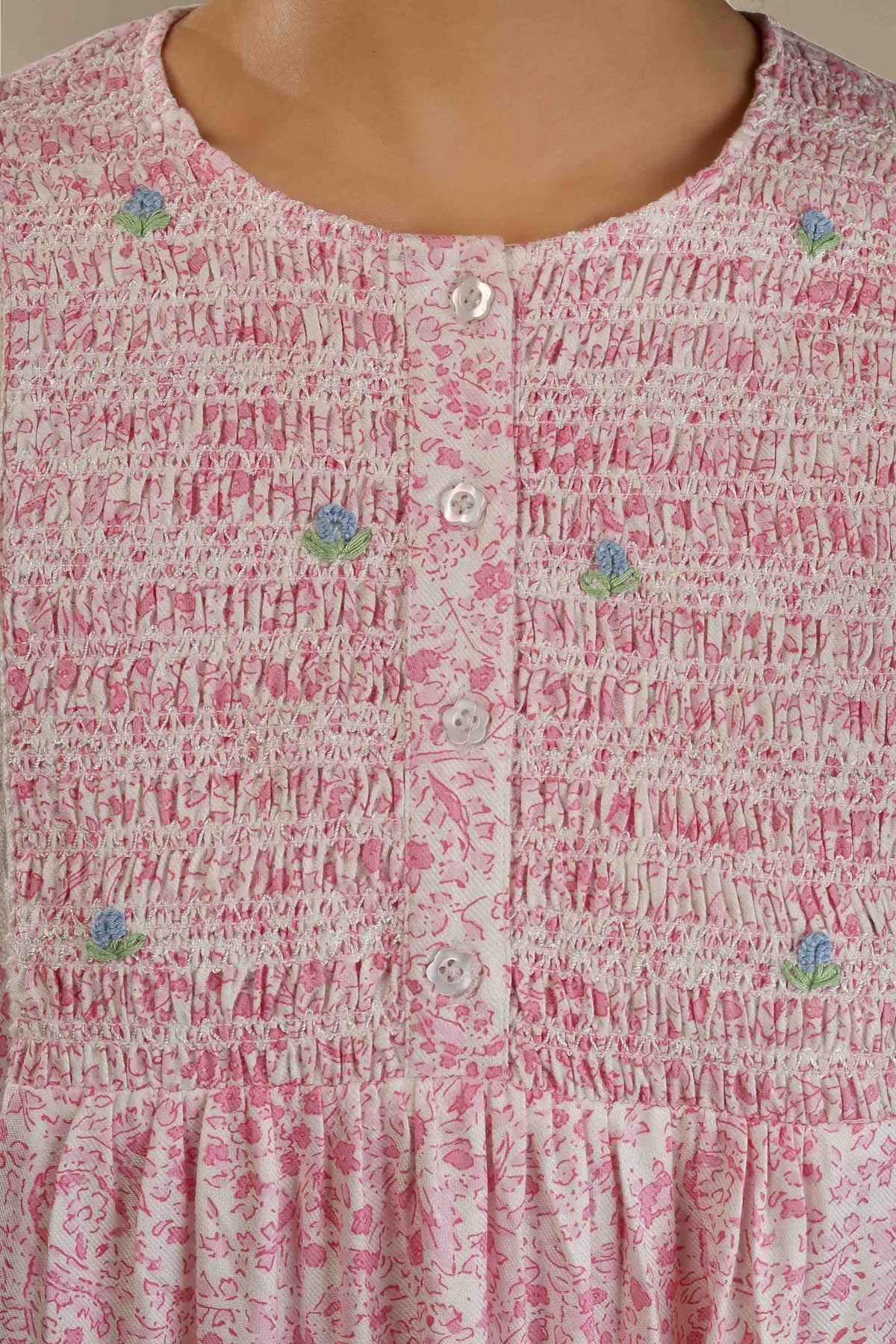 Magnolia M, Smocking Dress