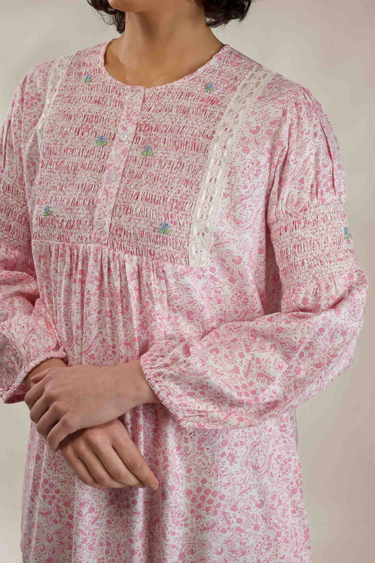 Magnolia M, Smocking Dress