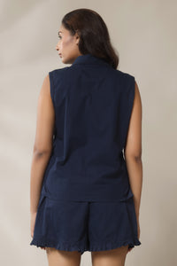 Nixie, Embroidered Top & Shorts