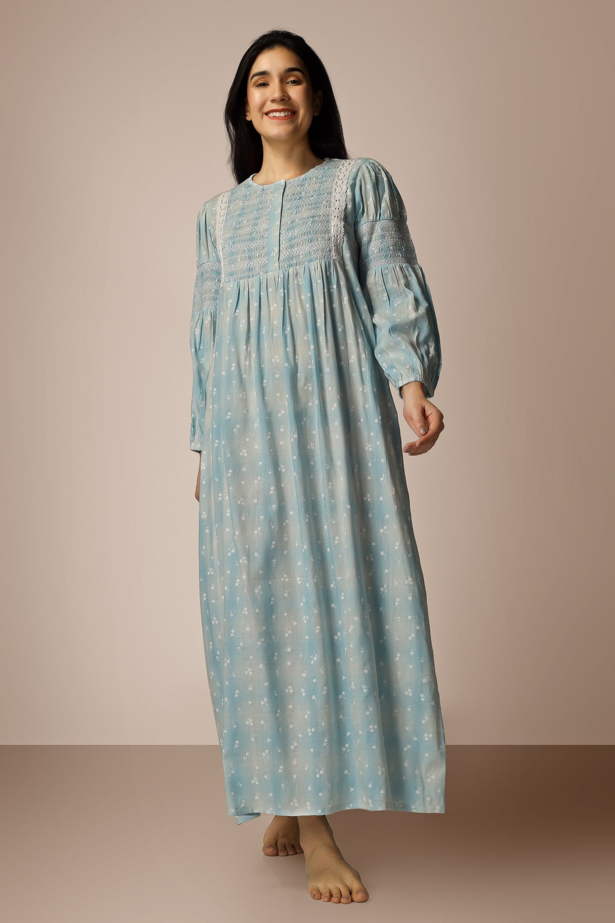 Magnolia M, Smocking Dress